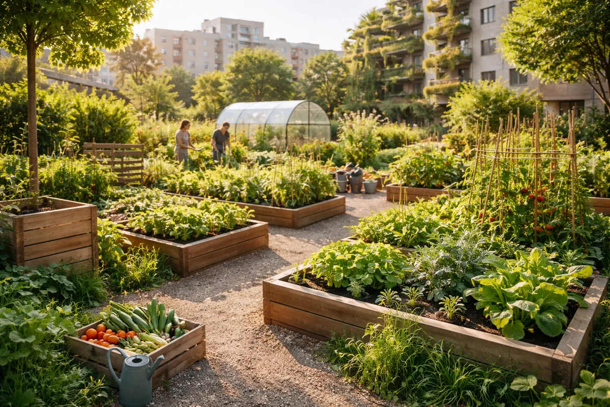 Comment aménager un jardin potager écologique en milieu urbain