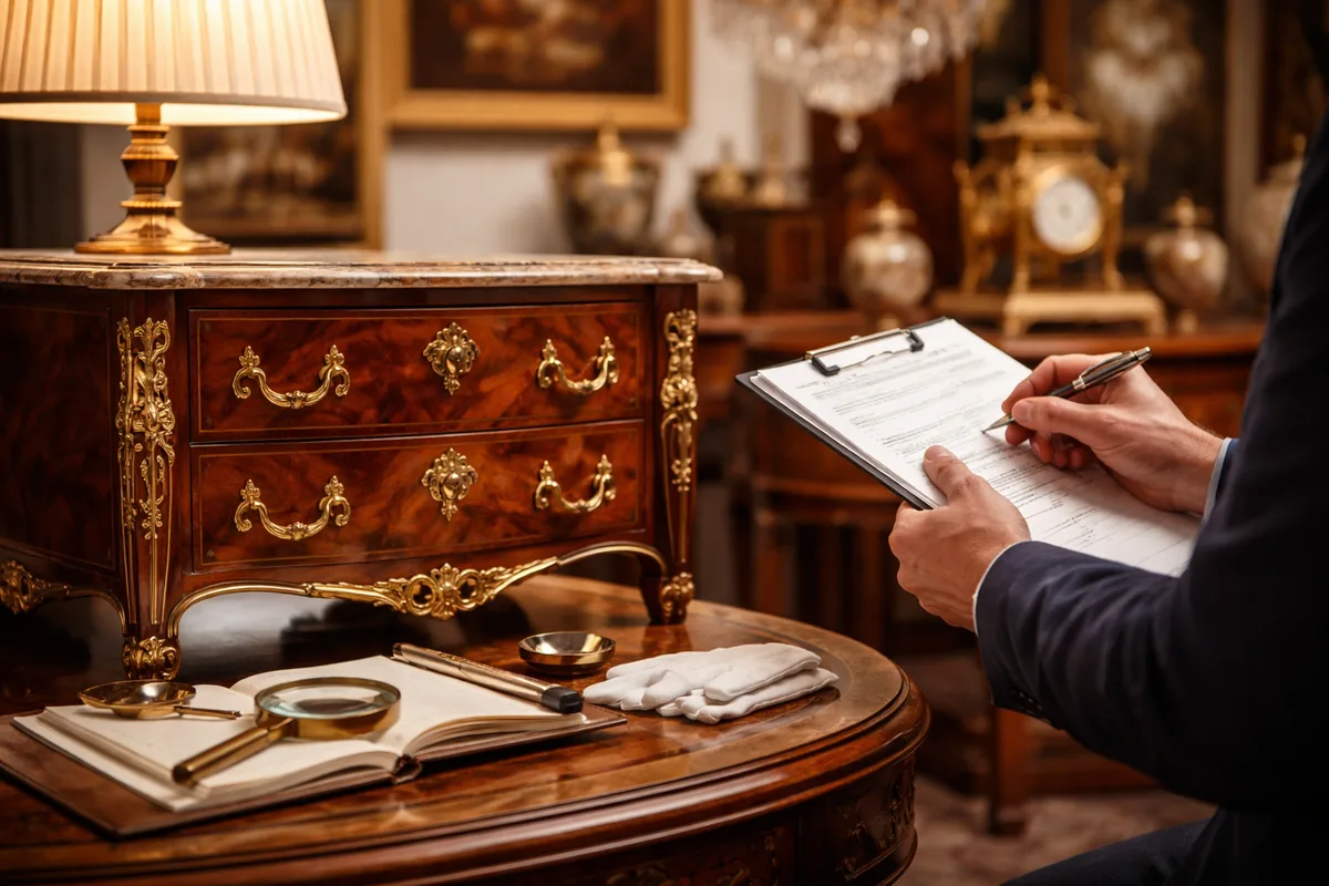 Comment faire estimer un mobilier ancien avant une adjudication