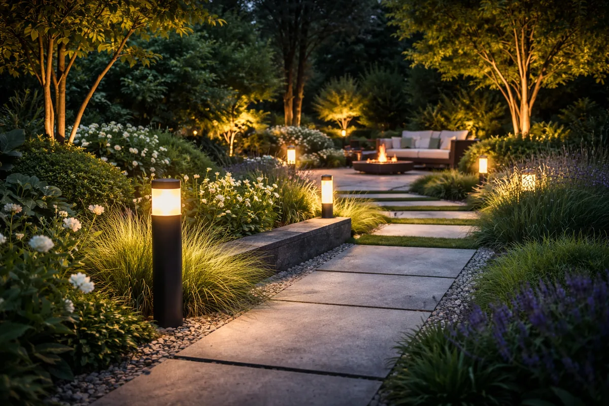Comment réaliser un aménagement esthétique de son jardin avec des luminaires